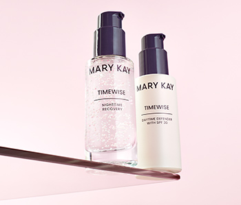 TimeWise Noční obnovující gel a TimeWise Denní ochranná emulze SPF 30